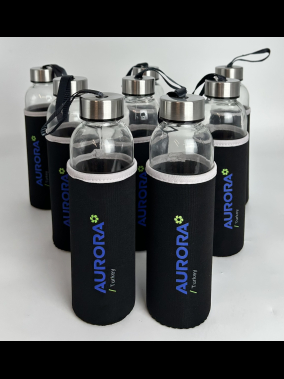 500 ml Kılıflı Cam Şişe