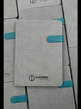 13 x 21 cm Termo Deri Magnet Kapaklı Tarihsiz Defter 240 Sayfa 70 gr Ivory Krem Çizgili Kenar Boyalı Kalem Tutuculu (PZ22065)