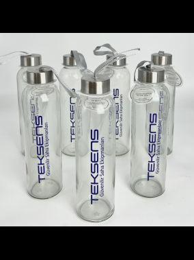 500 ml Cam Matara Şu Şişesi Kılıfsız