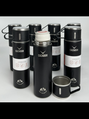 500 ml Çelik 3'lü Termos Set