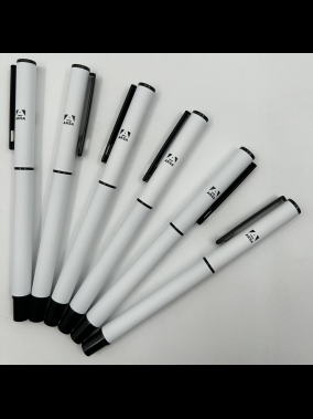 Kapaklı Metal Roller Kalem Süper Jel Refil