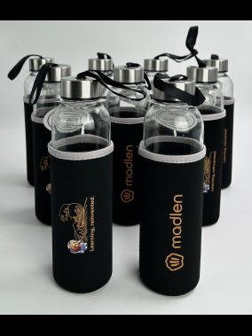 500 ml Kılıflı Cam Şişe