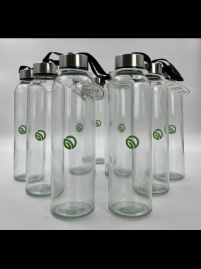 500 ml Cam Matara Şu Şişesi Kılıfsız
