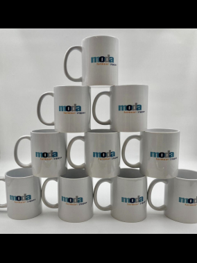 Porselen Süblimasyon Klasik Silindir Promosyon Kupa Bardak - Kutulu