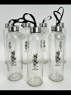 500 ml Cam Matara Şu Şişesi Kılıfsız