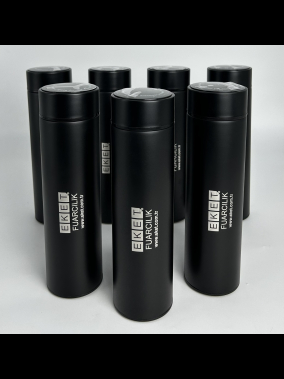 450 ML Isı Derecesi Gösteren Dijital Göstergeli Çelik Termos