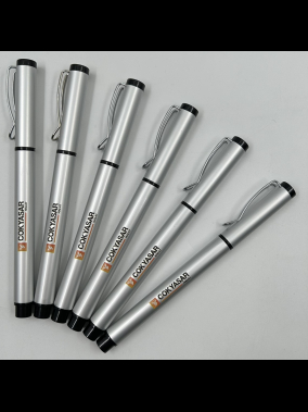 Kapaklı Metal Roller Jell Kalem