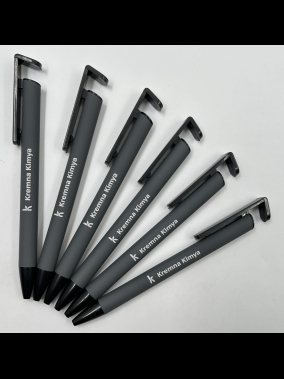 Telefon Standlı Metal Tükenmez Kalem