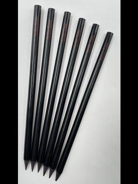 Natural  Yuvarlak Siyah Latalı Kurşun Kalem