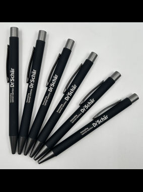 Rubber Gövde Metal Tükenmez Kalem