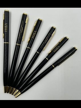 İnce Çevirmeli Metal Tükenmez Kalem