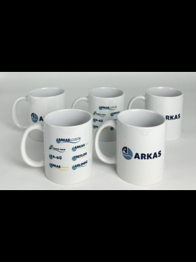 Porselen Süblimasyon Klasik Silindir Promosyon Kupa Bardak - Kutulu