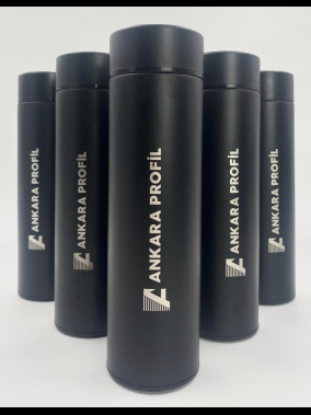 450 ML Isı Derecesi Gösteren Dijital Göstergeli Çelik Termos