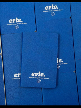 9 x 14 cm Yumuşak Termo Deri Kapaklı Cep Boy Tarihsiz Defter 80 Sayfa 80 gr Ivory Krem Çizgili