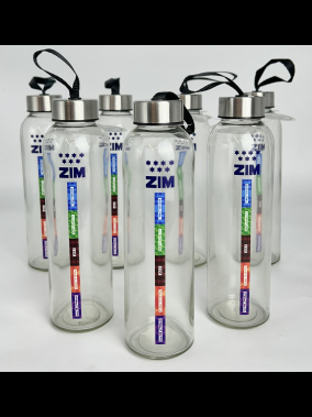 500 ml Cam Matara Şu Şişesi Kılıfsız