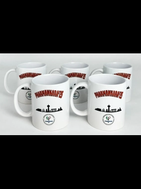 Porselen Süblimasyon Klasik Silindir Promosyon Kupa Bardak - Kutulu