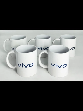 Porselen Süblimasyon Klasik Silindir Promosyon Kupa Bardak - Kutulu