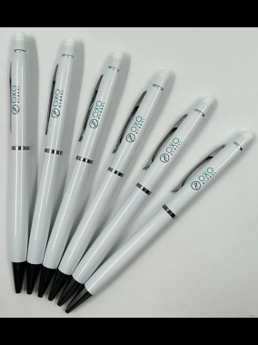 Çevirmeli Metal Dokunmatikli Touchpen Tükenmez Kalem