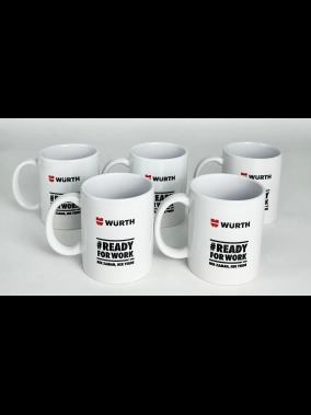 Porselen Süblimasyon Klasik Silindir Promosyon Kupa Bardak - Kutulu