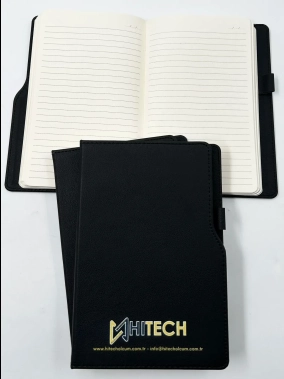 15 x 21 cm Termo Deri Sert Kapaklı Tarihsiz Defter 160 Sayfa 60 gr Holmen Krem İç Kağıt Çizgili Ekonomik Model