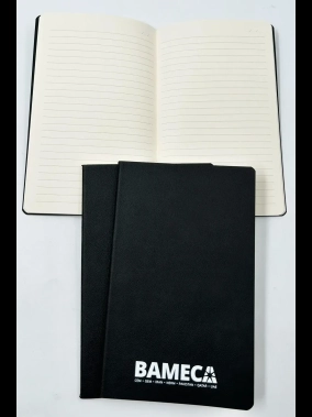 13 x 21 cm Termo Deri Terzi Dikişli Yumuşak Kapaklı Tarihsiz Defter, 80 Sayfa, 80gr. Ivory Çizgili İç Kağıt