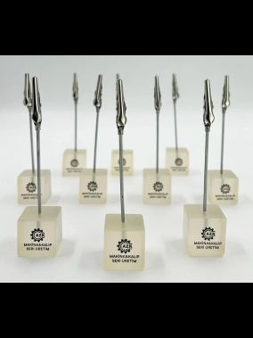 Renkli Küp Not Tutacağı