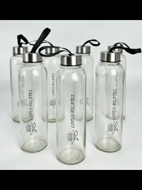 500 ml Cam Matara Şu Şişesi Kılıfsız