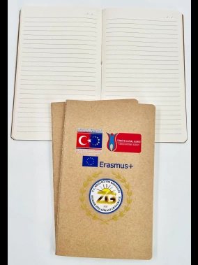 12,5 x 20 cm Kraft Kapak Terzi Dikiş Defter