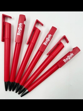 Telefon Standlı  Plastik Tükenmez Kalem