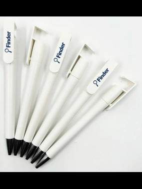 Telefon Standlı Plastik Tükenmez Kalem