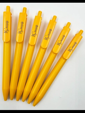 Plastik Basmalı Tükenmez Jel Kalem