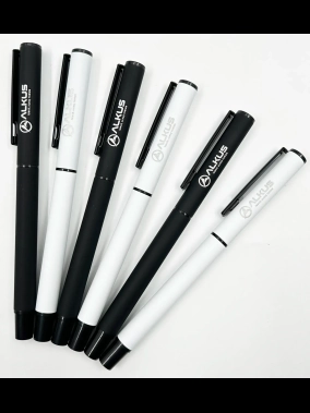 Kapaklı Metal Roller Kalem Süper Jel Refil