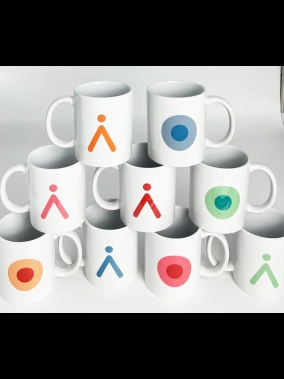 Porselen Süblimasyon Klasik Silindir Promosyon Kupa Bardak - Kutulu