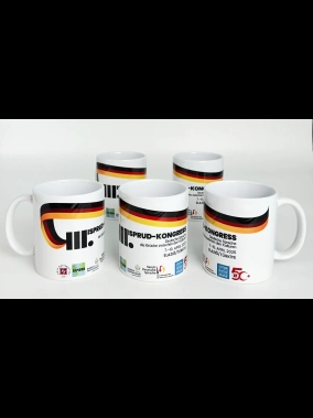 Porselen Süblimasyon Klasik Silindir Promosyon Kupa Bardak - Kutulu