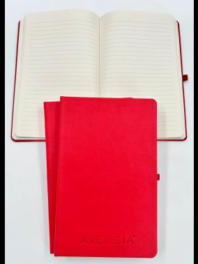 13 x 21 cm Termo PU Sert Kapaklı Tarihsiz EKONOMİK Defter, 160 Sayfa, 60 gr Holmen Krem Çizgili İç Kağıt, Esnek Kapak Lastikli, Kalem Tutuculu