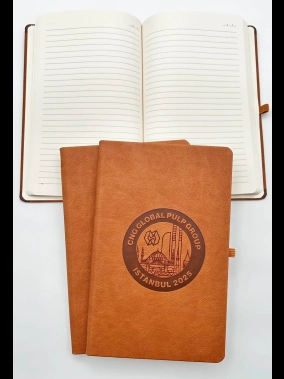 13 x 21 cm Termo Deri Kapaklı Ekonomik Defter 160 Sayfa 60 gr Holmen İç Kağıt Çizgili