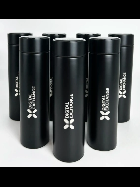 450 ML Isı Derecesi Gösteren Dijital Göstergeli Çelik Termos