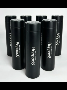 450 ML Isı Derecesi Gösteren Dijital Göstergeli Çelik Termos