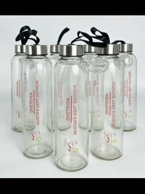 500 ml Cam Matara Şu Şişesi Kılıfsız