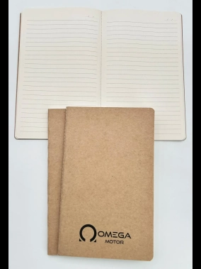 12,5 x 20 cm Kraft Kapak Terzi Dikiş Defter