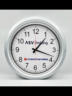  40 cm Metalize Duvar Saati