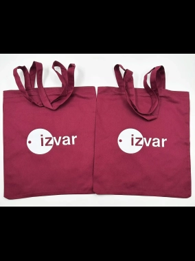 190gr Gabardin Pamuklu Renkli Kumaş Bez Çanta (35x40 cm) – 70 cm Askılı