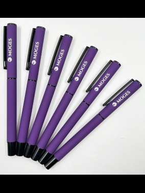 Rubber Gövde Metal Tükenmez Kalem