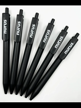 Plastik Basmalı Tükenmez Jel Kalem