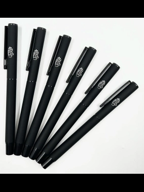 Kapaklı Metal Roller Kalem Süper Jel Refil