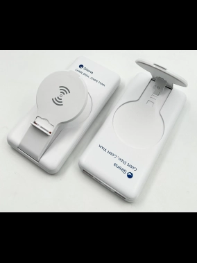 S-link P110 10000mAh PRM PD22.5W+QC3.0 Magsafe 15W Kablosuz Standlı Taşınabilir Pil Şarj Cihazı Powerbank