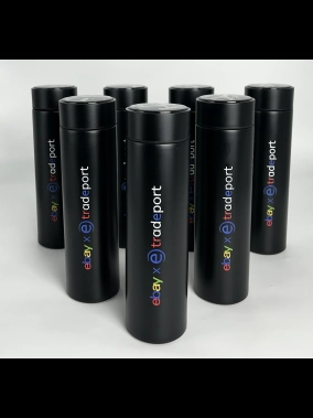 450 ML Isı Derecesi Gösteren Dijital Göstergeli Çelik Termos