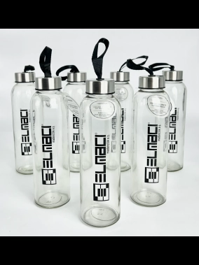 500 ml Cam Matara Şu Şişesi Kılıfsız