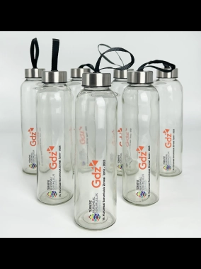 500 ml Cam Matara Şu Şişesi Kılıfsız