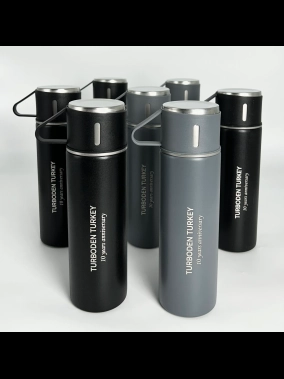 500 ml Çelik 3'lü Termos Set